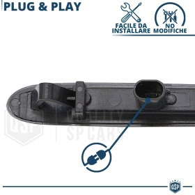 X2 Intermitentes LED para Alfa Romeo Giulietta Secuenciales Homologados, Lente Negra, CANBUS No Error