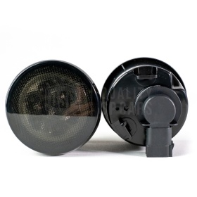 2 Intemitentes LED Delanteras Para JEEP WRANGLER JK Negras