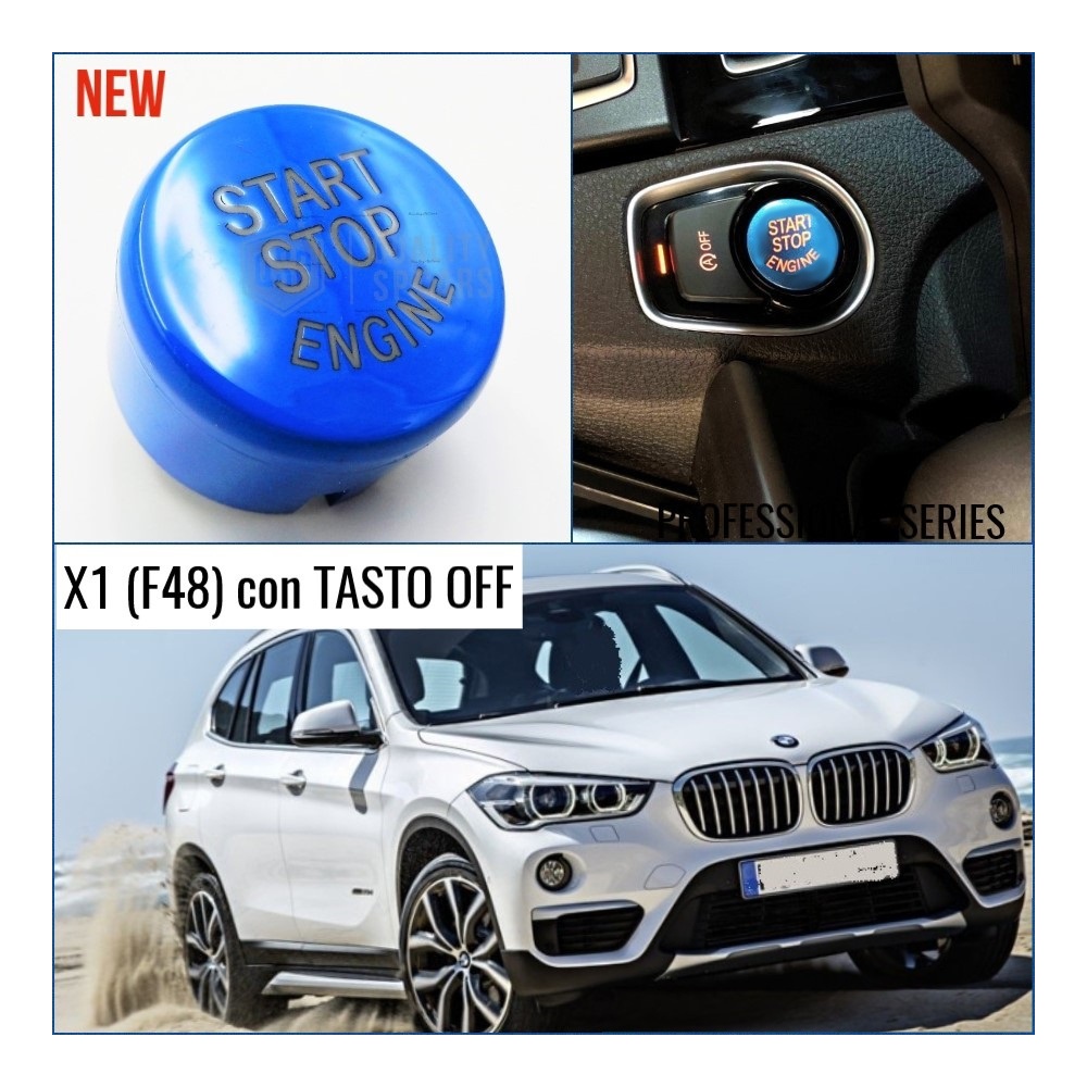 LLAVE BOTÓN DE ENCENDIDO DEL MOTOR AZUL "START STOP ENGINE" EN ABS PARA BMW SERIE X1 ( F48) con Bóton OFF, ANTICHUADO NO HUELLAS LLAVE BOTÓN DE ENCENDIDO DEL MOTOR AZUL "START STOP ENGINE" EN ABS PARA BMW SERIE X1 ( F48) con Bóton OFF, ANTICHUADO NO HUELLAS