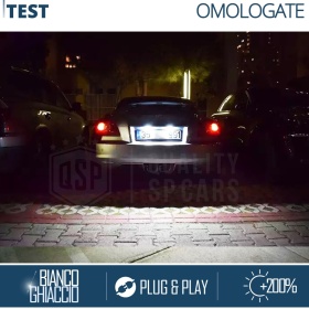 2 Luces de Matricula LED para CHRYSLER CROSSFIRE (03-08) | CANBUS 18 LED 6.500K BLANCO FRIO Plug & Play