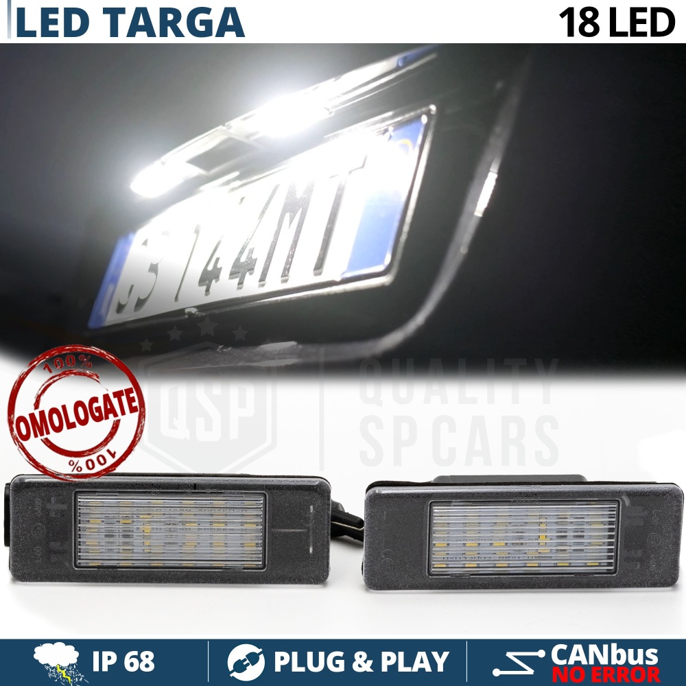 2 Plafones LED Matrícula para Infiniti Q50 | Canbus, Plug & Play | 18 LED 6500K Blanco Frío 2 Plafones LED Matrícula para Infiniti Q50 | Canbus, Plug & Play | 18 LED 6500K Blanco Frío