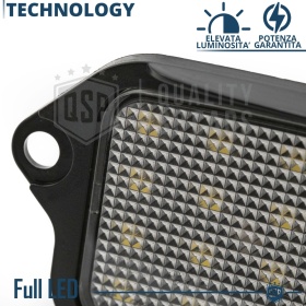 Luce de Matricula LED para Ford Mustang 5 (05-10) | CANbus 6500K Blanco Frío, Plug & Play