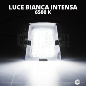 Luce de Matricula LED Canbus para Jeep Wrangler JK | 6.500k Blanco Frío, Plug & Play