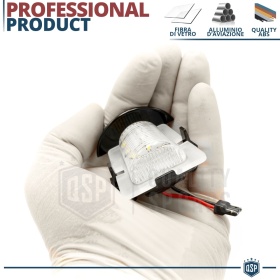 Luce de Matricula LED Canbus para Jeep Wrangler JK | 6.500k Blanco Frío, Plug & Play