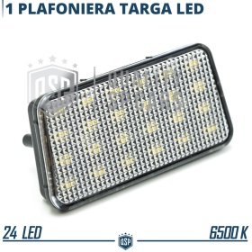 Luce de Matricula LED para Jeep Wrangler JL | CANbus 6500K Blanco Frío, Plug & Play