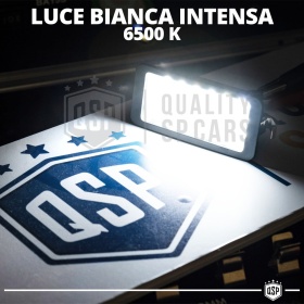 Luci Targa LED Specifiche per VW Up | Placchetta Led CANbus, Luce Bianca POTENTE, Omologata