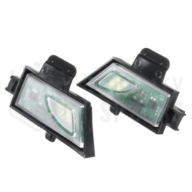 2 LUCES CHARCO DEBAJO ESPEJOS LED para VW GOLF 7, CANBUS 6.500K BLANCO FRIO Plug & Play