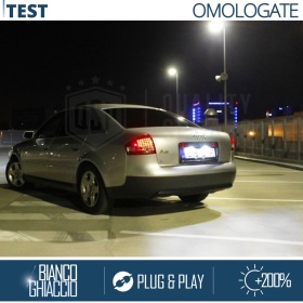 Luci Targa LED Per AUDI A6 C5 Berlina | Placchette Led CANbus, Luce Bianca POTENTE 6500K