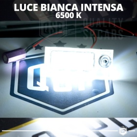 Luci Targa LED Per AUDI A6 C5 Berlina | Placchette Led CANbus, Luce Bianca POTENTE 6500K