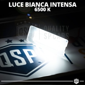 Luces de Matrícula LED para Maserati Ghibli M157 | Plafones CANbus 6500K Blanco Frío