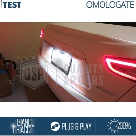 Luces de Matrícula LED para Maserati Ghibli M157 | Plafones CANbus 6500K Blanco Frío