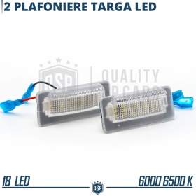 Luces de Matrícula LED para Mercedes SPRINTER W901-5 | Plafones CANbus 6500K Blanco Frío
