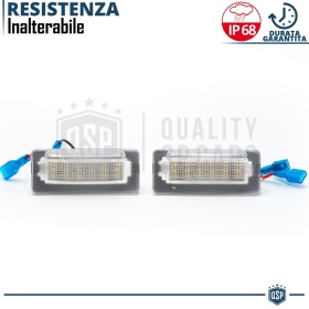 Luces de Matrícula LED para Mercedes SPRINTER W901-5 | Plafones CANbus 6500K Blanco Frío