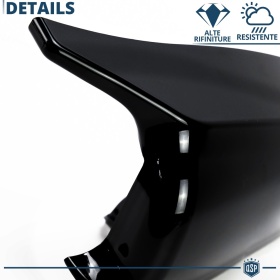 Tapas de Espejo Retrovisor para Bmw Serie 5 | Cubiertas Rígidas Negro Brillante | Garantía por Vida