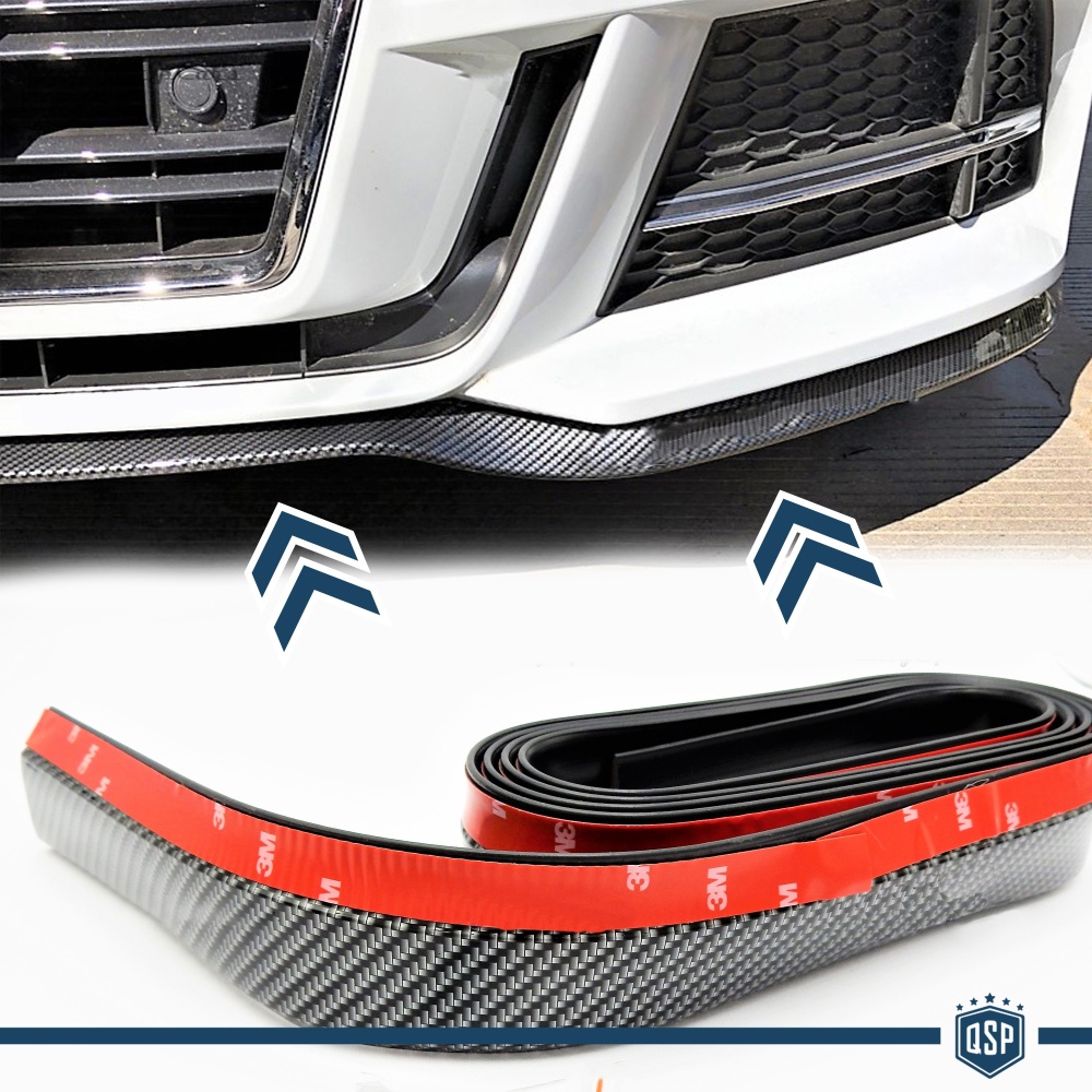 SPOILER Alerón Adhesivo PARA BMW Z3-Z4-Z8, efecto FIBRA de CARBONO LABIO parachoques LIP o Faldones Laterales en EPDM flexible SPOILER Alerón Adhesivo PARA BMW Z3-Z4-Z8, efecto FIBRA de CARBONO LABIO parachoques LIP o Faldones Laterales en EPDM flexible