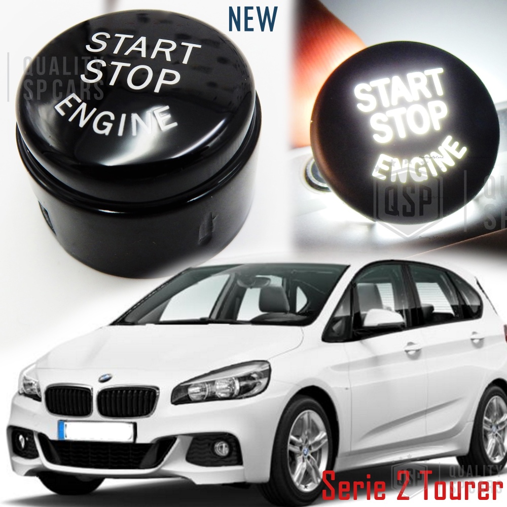 LLAVE BOTÓN DE ENCENDIDO DEL MOTOR NEGRO "START STOP ENGINE" EN ABS PARA BMW SERIE 2 Tourer ( F45 F46 ) con Bóton OFF, ANTICHUADO NO HUELLAS LLAVE BOTÓN DE ENCENDIDO DEL MOTOR NEGRO "START STOP ENGINE" EN ABS PARA BMW SERIE 2 Tourer ( F45 F46 ) con Bóton OFF, ANTICHUADO NO HUELLAS