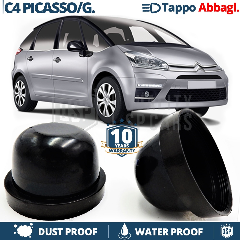 1 TAPÓN GUARDAPOLVO de faro para CITROEN C4 Picasso I / Grand (06-13), Luces de Carretera Cubierta Bombilla para Installación Kit Led Xenon 1 TAPÓN GUARDAPOLVO de faro para CITROEN C4 Picasso I / Grand (06-13), Luces de Carretera Cubierta Bombilla para Installación Kit Led Xenon