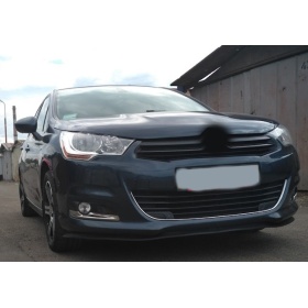 SPOILER Alerón Adhesivo PARA CITROEN C4 II CACTUS-C5 II, LABIO parachoques LIP o Faldones Laterales en EPDM NEGRO flexible