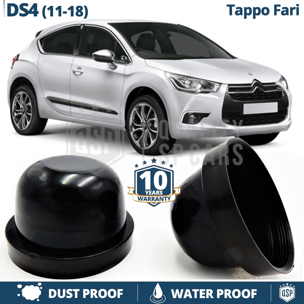 1 TAPPO MAGGIORATO FARI Anteriori per CITROEN DS4 (11-18) Coperchio ANTIPOLVERE Installazione KIT LED E XENON 1 TAPPO MAGGIORATO FARI Anteriori per CITROEN DS4 (11-18) Coperchio ANTIPOLVERE Installazione KIT LED E XENON