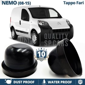 1 TAPÓN GUARDAPOLVO de faro Cubierta Bombilla para CITROEN NEMO (08-15) Installación Kit Led Xenon