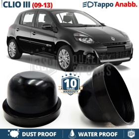 1 TAPÓN GUARDAPOLVO de faro para RENAULT CLIO mk3 FACELIFT (09-13) Luces de Cruce Cubierta Bombilla para Installación Kit Led Xenon