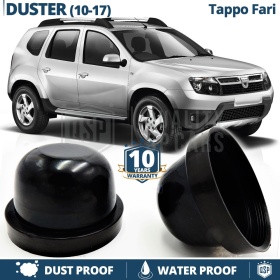 1 TAPÓN GUARDAPOLVO de faro para DACIA DUSTER I (10-17) Cubierta Bombilla para Installación Kit Led Xenon