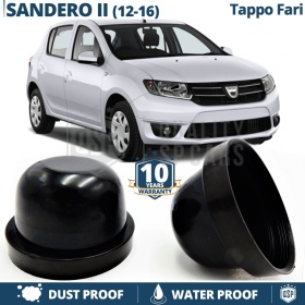 1 TAPÓN GUARDAPOLVO de faro para DACIA SANDERO II (12-16) Cubierta Bombilla para Installación Kit Led Xenon