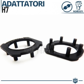 2X Adaptatores del Retenedor Soporte Bombilla para Montaje KIT LED H7 para MAZDA