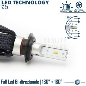 Kit LED H7 para Ford C-Max 1 Facelift Luces de Cruce CANbus | 6500K Blanco Frío 8000LM
