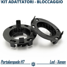 2X Adaptatores del Retenedor Soporte Bombilla para Montaje KIT LED H7 para HYUNDAI
