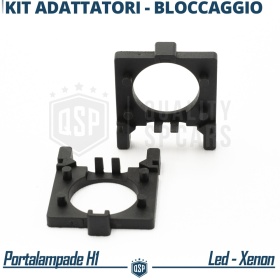2X Adaptatores del Retenedor Soporte Bombilla para Montaje KIT LED H1 para Ford Focus III (2014-2018) Luces de CARRETERA