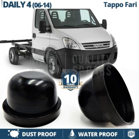 1 TAPÓN GUARDAPOLVO de faro para IVECO DAILY 4 (06-14) Cubierta Bombilla para Installación Kit Led Xenon