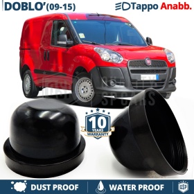 1 TAPPO MAGGIORATO FARI Anabbaglianti per FIAT DOBLO' 2 Coperchio ANTIPOLVERE Installazione KIT LED E XENON