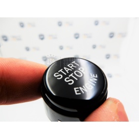 LLAVE BOTÓN DE ENCENDIDO DEL MOTOR NEGRO "START STOP ENGINE" EN ABS PARA BMW SERIE X5 ( F15 ) con Bóton OFF, ANTICHUADO NO HUELLAS