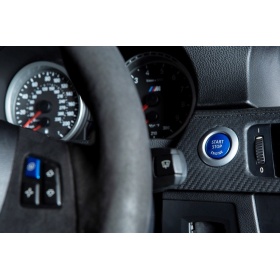 LLAVE BOTÓN DE ENCENDIDO DEL MOTOR AZUL "START STOP ENGINE" EN ABS PARA BMW VERSIONES F y G Sin Bóton OFF, ANTICHUADO NO HUELLAS