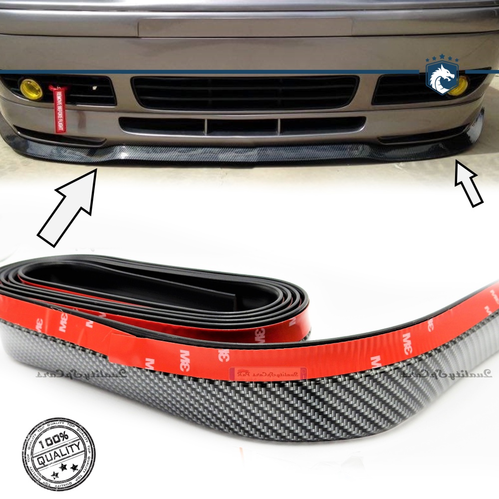 SPOILER Alerón Adhesivo PARA CITROEN XSARA-SAXO-JUMPY, efecto FIBRA de CARBONO LABIO parachoques LIP o Faldones Laterales en EPDM flexible SPOILER Alerón Adhesivo PARA CITROEN XSARA-SAXO-JUMPY, efecto FIBRA de CARBONO LABIO parachoques LIP o Faldones Laterales en EPDM flexible