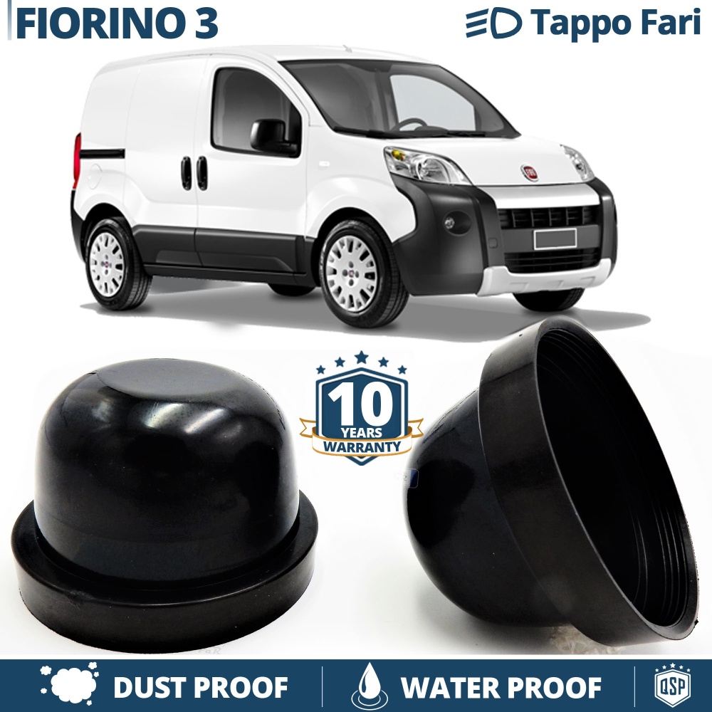 1 CAPUCHON DE PHARE pour FIAT FIORINO 3 (2007-) bouchon ANTI POUISSIERE EAU pour Installation Kit LED Xenon