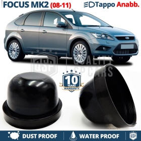 1 Deeper HEADLIGHT CLOSING CAP for FORD FOCUS mk2 Facelift (08-11) Low Beam DUST WATER Cover for Kit Led Xenon installation