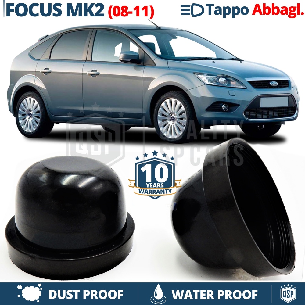 1 TAPPO MAGGIORATO FARI Abbaglianti per FORD FOCUS mk2 Restyling (08-11) Coperchio ANTIPOLVERE Installazione KIT LED E XENON 1 TAPPO MAGGIORATO FARI Abbaglianti per FORD FOCUS mk2 Restyling (08-11) Coperchio ANTIPOLVERE Installazione KIT LED E XENON