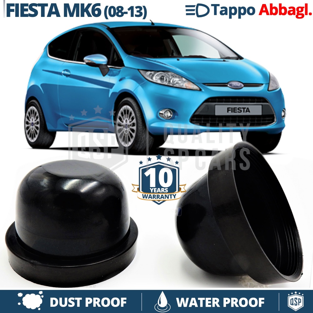 1 TAPPO MAGGIORATO FARO ABBAGLIANTE per FORD FIESTA mk6 (08-13) Coperchio ANTIPOLVERE Installazione KIT LED E XENON 1 TAPPO MAGGIORATO FARO ABBAGLIANTE per FORD FIESTA mk6 (08-13) Coperchio ANTIPOLVERE Installazione KIT LED E XENON
