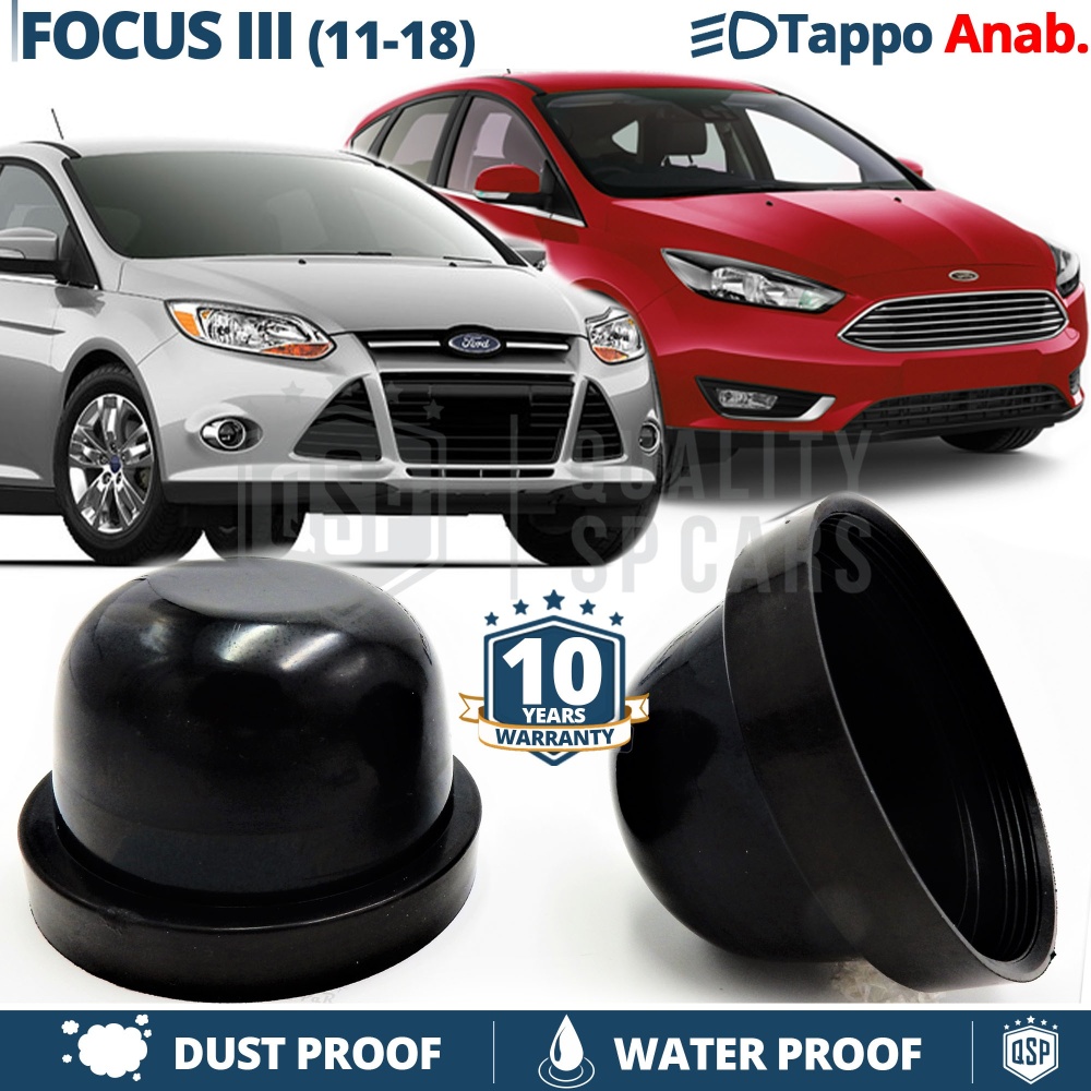 1 Deeper HEADLIGHT CLOSING CAP for FORD FOCUS mk3 (11-18) Low Beam DUST WATER Cover for Kit Led Xenon installation 1 Deeper HEADLIGHT CLOSING CAP for FORD FOCUS mk3 (11-18) Low Beam DUST WATER Cover for Kit Led Xenon installation