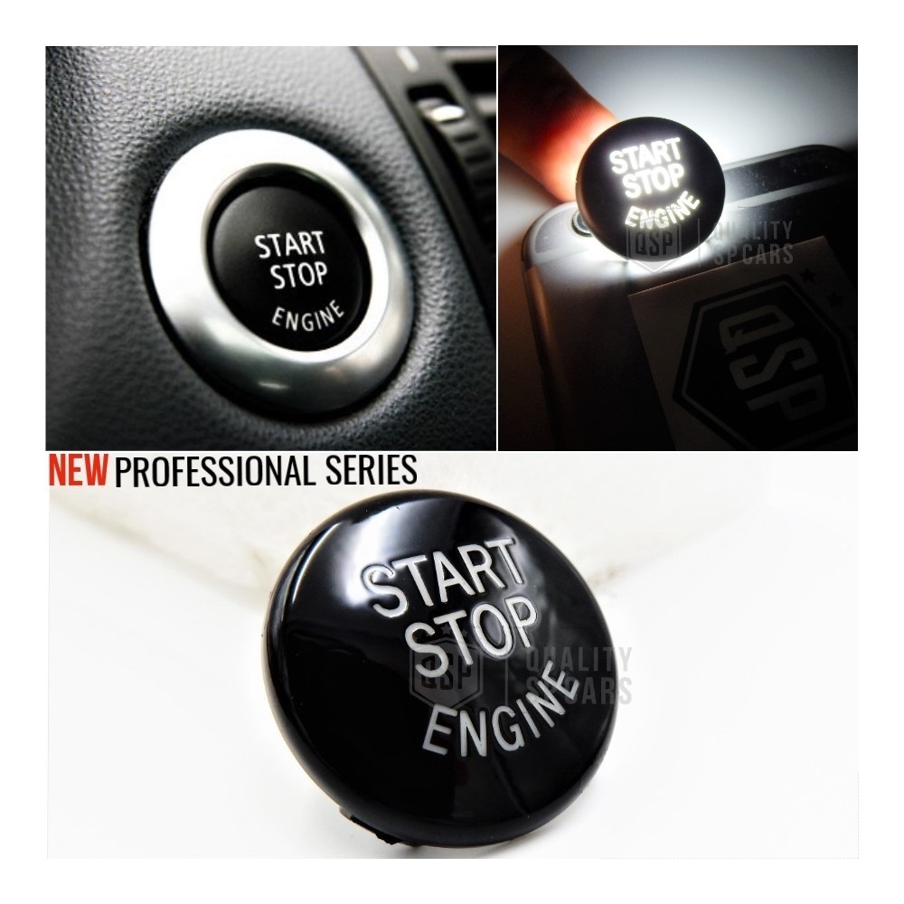 KEY ENGINE IGNITION BLACK BUTTON "START STOP ENGINE" IN ABS FOR BMW VERSIONS E, Anti-Scratches NO FOOTPRINT KEY ENGINE IGNITION BLACK BUTTON "START STOP ENGINE" IN ABS FOR BMW VERSIONS E, Anti-Scratches NO FOOTPRINT