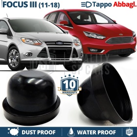 1 Deeper HEADLIGHT CLOSING CAP for FORD FOCUS mk3 (11-18) High Beam DUST WATER Cover for Kit Led Xenon installation
