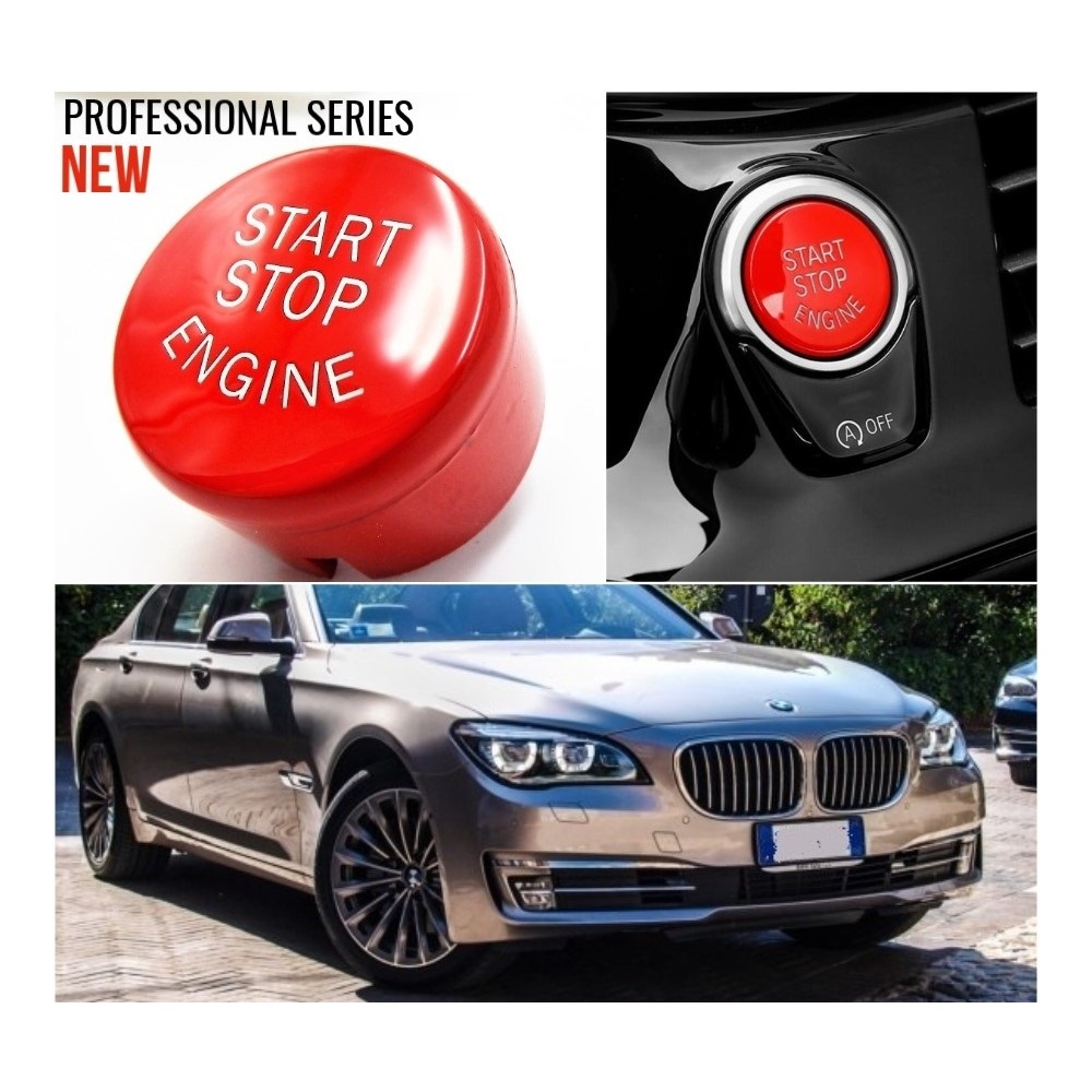 LLAVE BOTÓN DE ENCENDIDO DEL MOTOR ROJO "START STOP ENGINE" EN ABS PARA BMW SERIE 7 ( F01 F02 ) con Bóton OFF, ANTICHUADO NO HUELLAS LLAVE BOTÓN DE ENCENDIDO DEL MOTOR ROJO "START STOP ENGINE" EN ABS PARA BMW SERIE 7 ( F01 F02 ) con Bóton OFF, ANTICHUADO NO HUELLAS