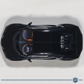 Modelo BUGATTI CHIRON SPORT Night Black, Escala 1:18, Abrible | AUTOart original