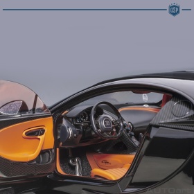 Modelo BUGATTI CHIRON SPORT Night Black, Escala 1:18, Abrible | AUTOart original
