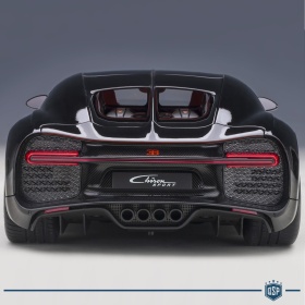 Modelo BUGATTI CHIRON SPORT Night Black, Escala 1:18, Abrible | AUTOart original