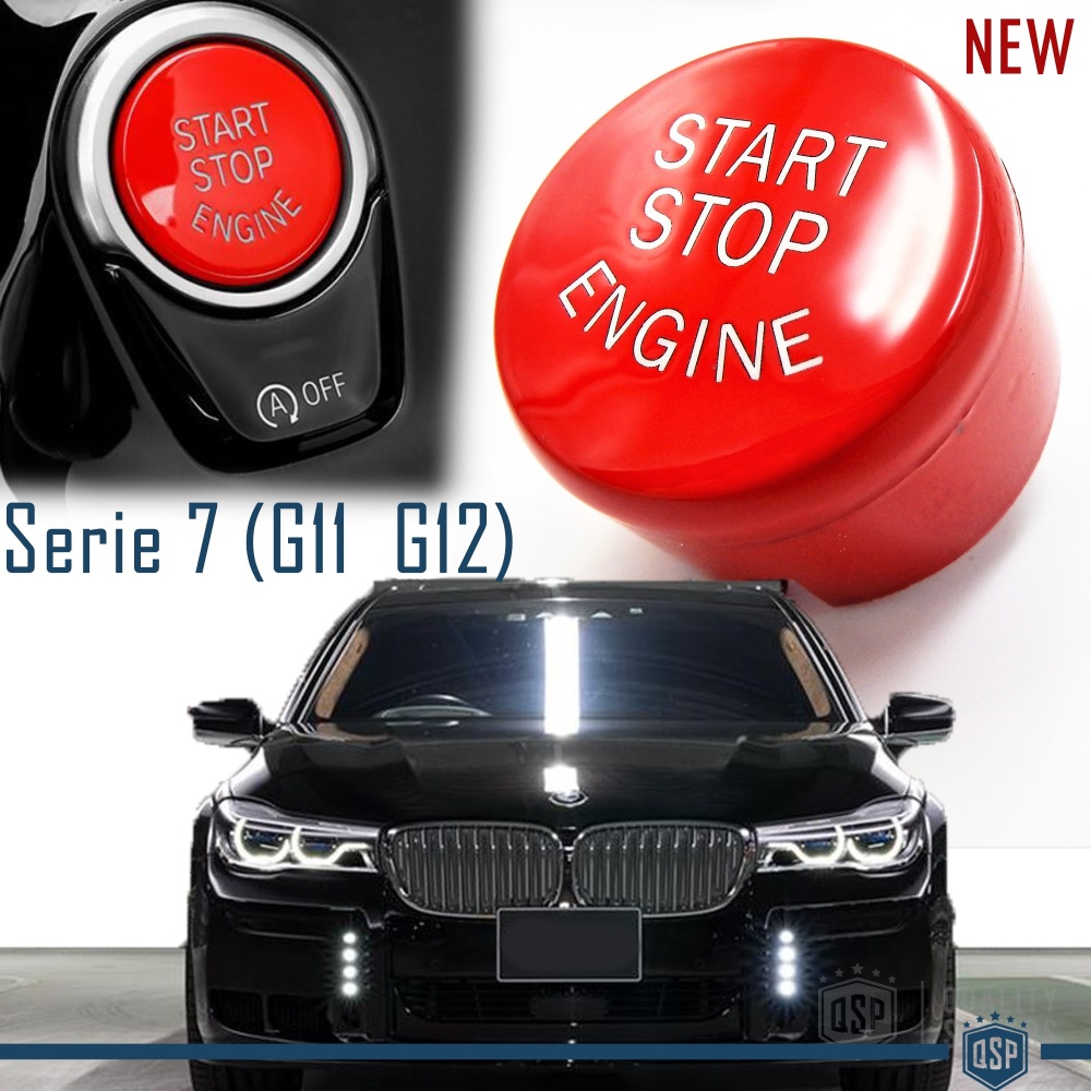 LLAVE BOTÓN DE ENCENDIDO DEL MOTOR ROJO "START STOP ENGINE" EN ABS PARA BMW SERIE 7 ( G11 G12 ) con Bóton OFF, ANTICHUADO NO HUELLAS LLAVE BOTÓN DE ENCENDIDO DEL MOTOR ROJO "START STOP ENGINE" EN ABS PARA BMW SERIE 7 ( G11 G12 ) con Bóton OFF, ANTICHUADO NO HUELLAS