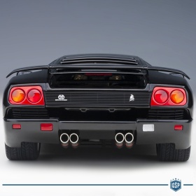Modelo LAMBORGHINI DIABLO SE30 Negro Intenso Metálico, Escala 1:18, Abrible | AUTOart original