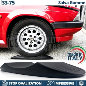 Cuscini SALVA GOMME Antiovalizzanti Neri, per Alfa 33-75 | Originali Kuberth MADE IN ITALY